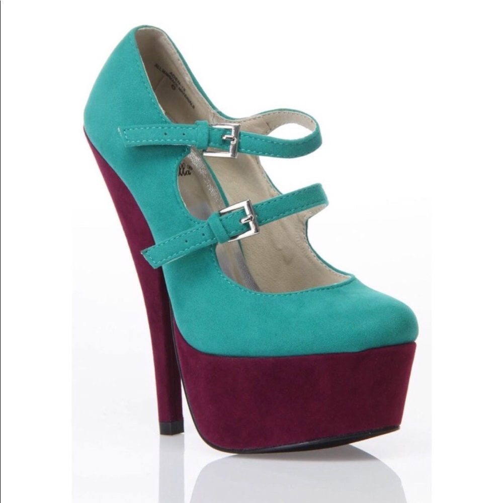 Women's heels Aden-13 💜💙💚